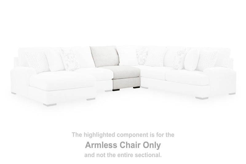 Misty-Lakes Armless Chair