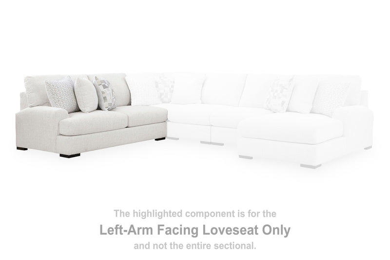 Misty-Lakes Left-Arm Facing Loveseat