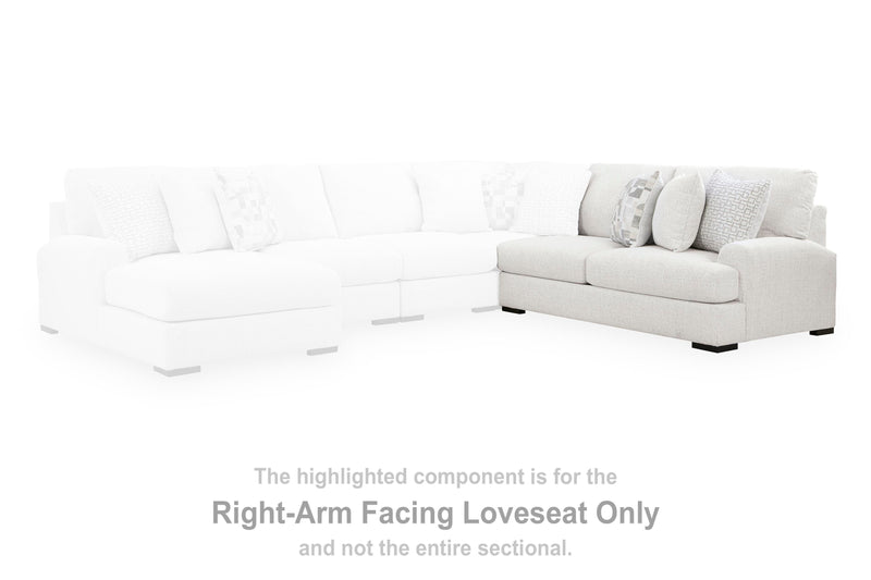 Misty-Lakes Right-Arm Facing Loveseat