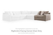 Nexora-Court Right-Arm Facing Corner Chair