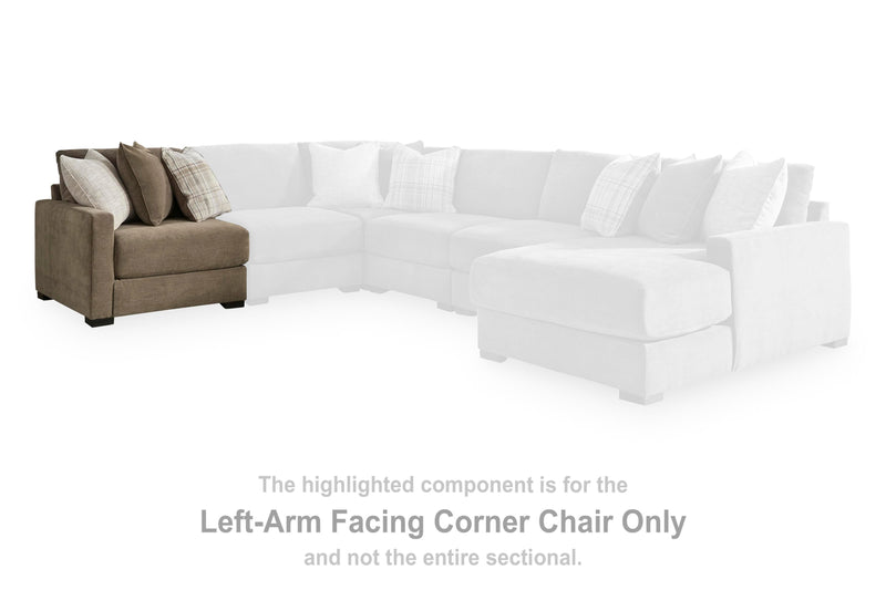 Camellia-Court Left-Arm Facing Corner Chair