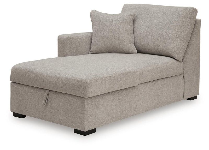 ModMax Luxe Left-Arm Facing Corner Chaise with Storage