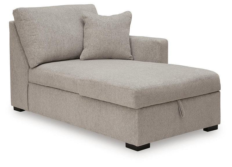 ModMax Luxe Right-Arm Facing Corner Chaise with Storage