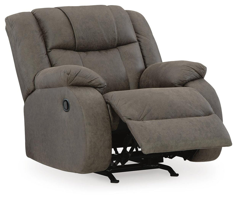 First Base Reclining Loveseat and Recliner