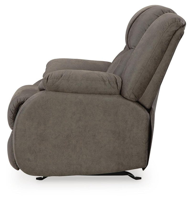 First Base Reclining Loveseat and 2 Recliners