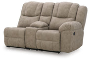 Pearce-Pike Right-Arm Facing Reclining Loveseat with Console