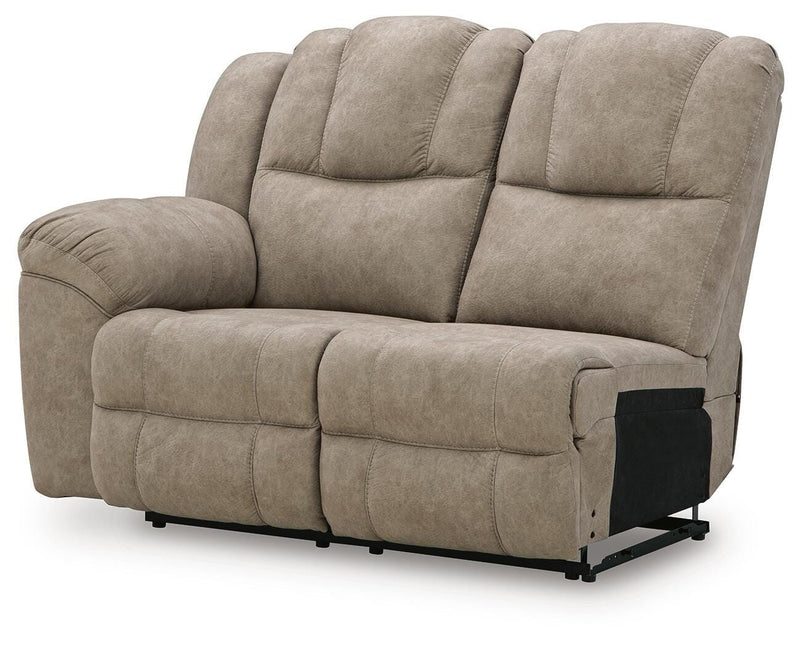 Pearce-Pike Left-Arm Facing Reclining Loveseat