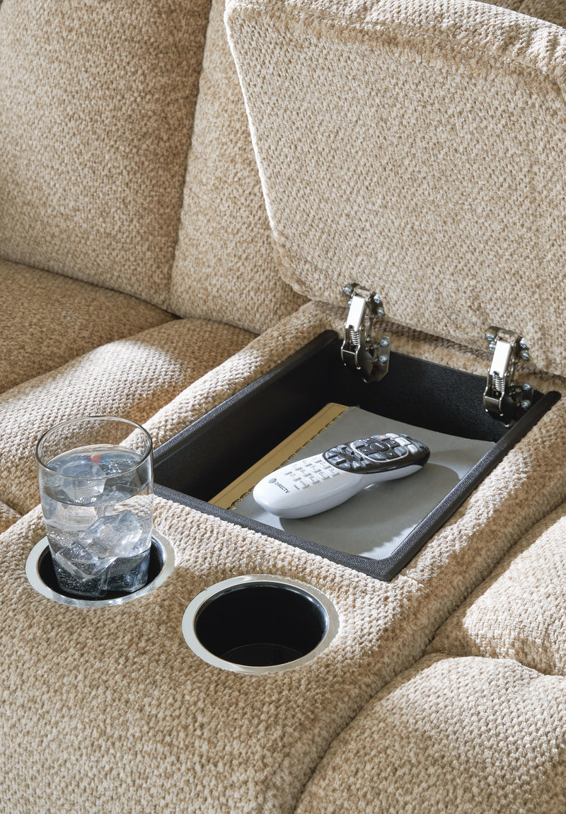 Tip-Off Power Reclining Sofa and Loveseat