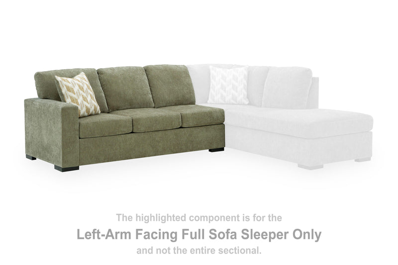 Bridgepoint Left-Arm Facing Full Sofa Sleeper