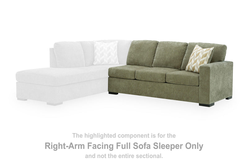 Bridgepoint Right-Arm Facing Full Sofa Sleeper
