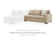 Bridgepoint Right-Arm Facing Full Sofa Sleeper