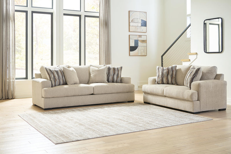 Lofwood Sofa and Loveseat