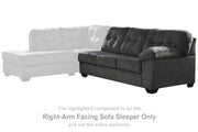 Accrington Right-Arm Facing Sofa Sleeper