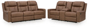 Mackmenville Reclining Sofa and Loveseat