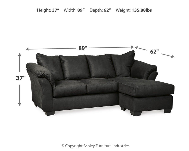 Darcy Sofa Chaise and Recliner
