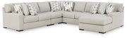 Laurelgrove 5-Piece Sectional with Chaise