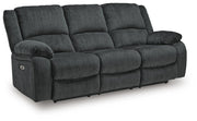 Draycoll Power Reclining Sofa and 2 Power Recliners