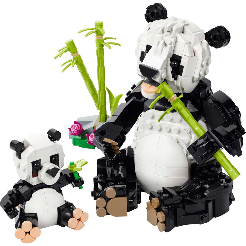 LEGO Creator Wild Animals Panda Family Building Set Multi 626 pc