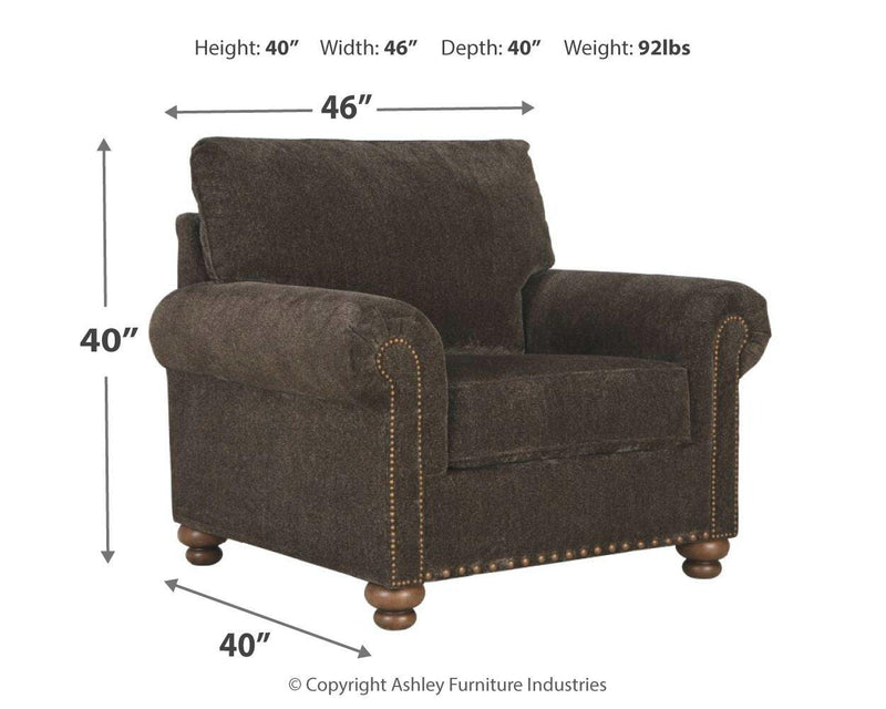 Stracelen Chair and Ottoman