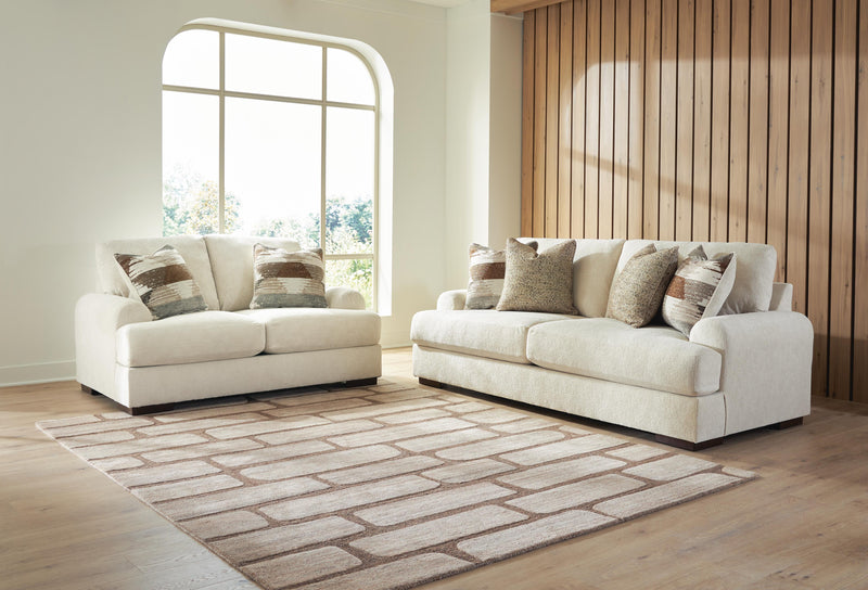 Jayne Park Sofa and Loveseat