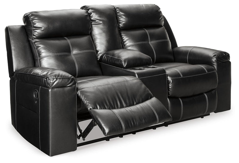 Kempten Reclining Loveseat with Console