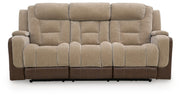 Mixed Motion Power Reclining Sofa