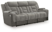 Mixed Motion Power Reclining Sofa