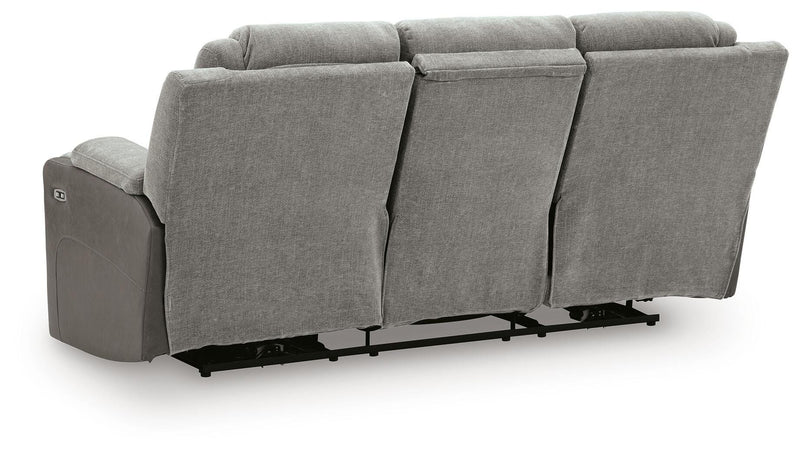 Mixed Motion Power Reclining Sofa
