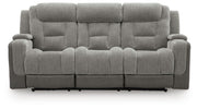 Mixed Motion Power Reclining Sofa