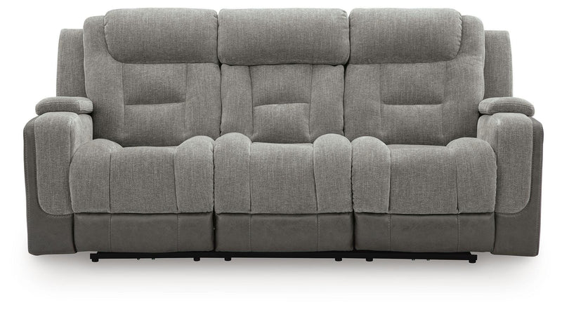 Mixed Motion Power Reclining Sofa