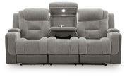 Mixed Motion Power Reclining Sofa