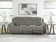 Mixed Motion Power Reclining Sofa
