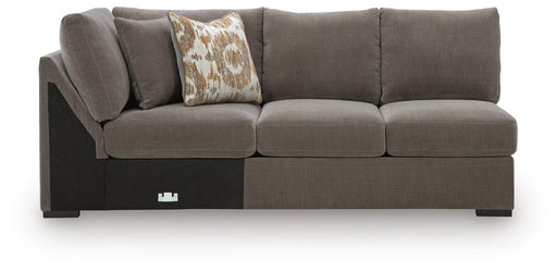 Larson Levee Left-Arm Facing Armless Loveseat with Wedge
