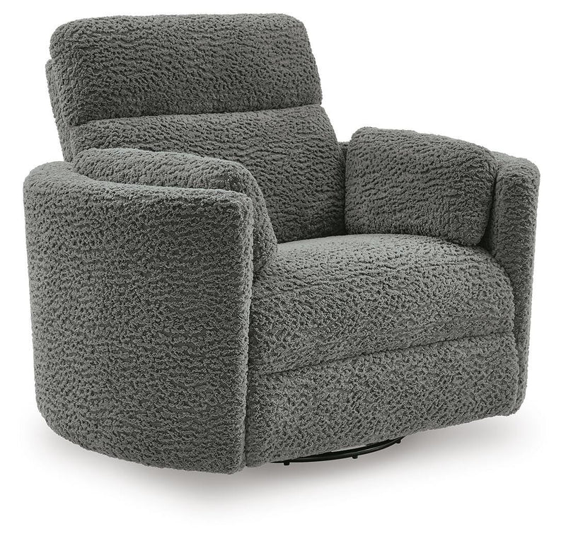 Gosaldo Swivel Power Glider Recliner