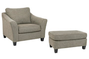 Barnesley Oversized Chair and Ottoman
