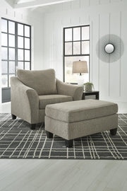 Barnesley Oversized Chair and Ottoman