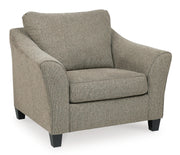 Barnesley Oversized Chair and Ottoman