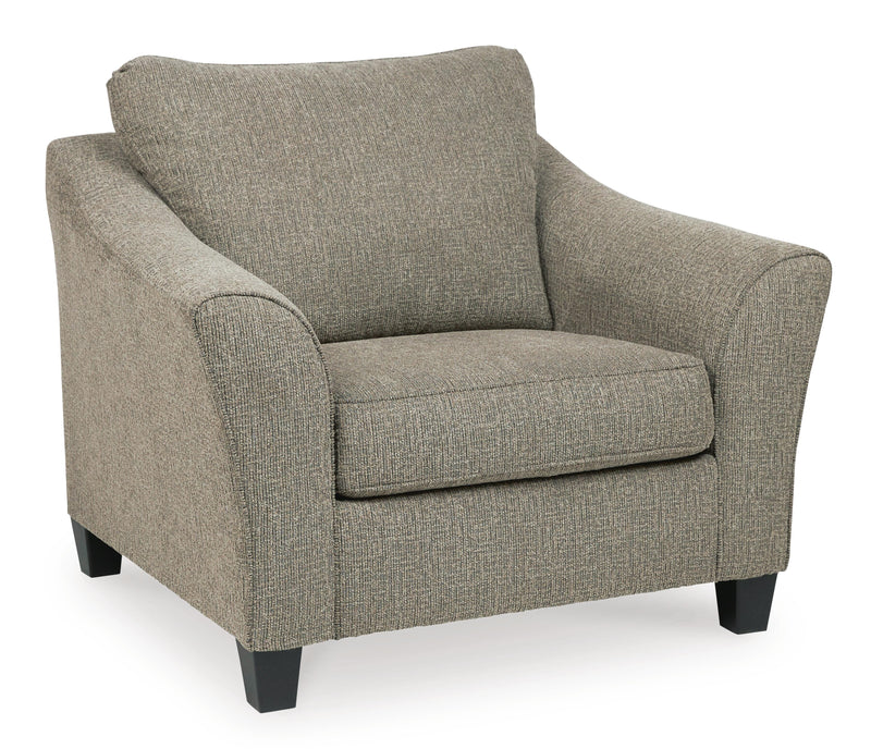 Barnesley Oversized Chair and Ottoman