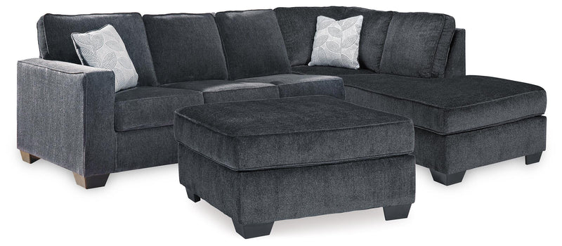 Altari 2-Piece Sleeper Sectional and Ottoman