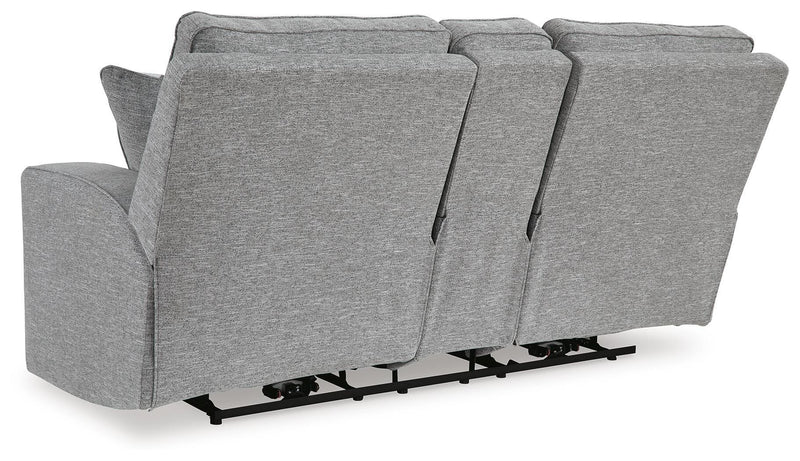 Biscoe Power Reclining Loveseat with Console