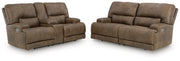 Beckley Place Power Reclining Sofa and Loveseat