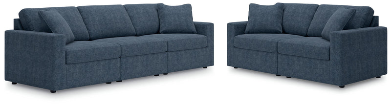 Modmax 3-Piece Sectional Sofa and 2-Piece Sectional Loveseat