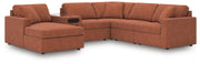 Modmax 6-Piece Sectional with Audio System and Chaise