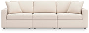 Modmax 3-Piece Sectional Sofa, 2-Piece Sectional Loveseat and Swivel Glider Recliner