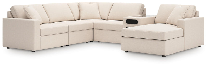 Modmax 6-Piece Sectional with Audio System and Chaise
