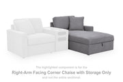 Modmax Right-Arm Facing Corner Chaise with Storage