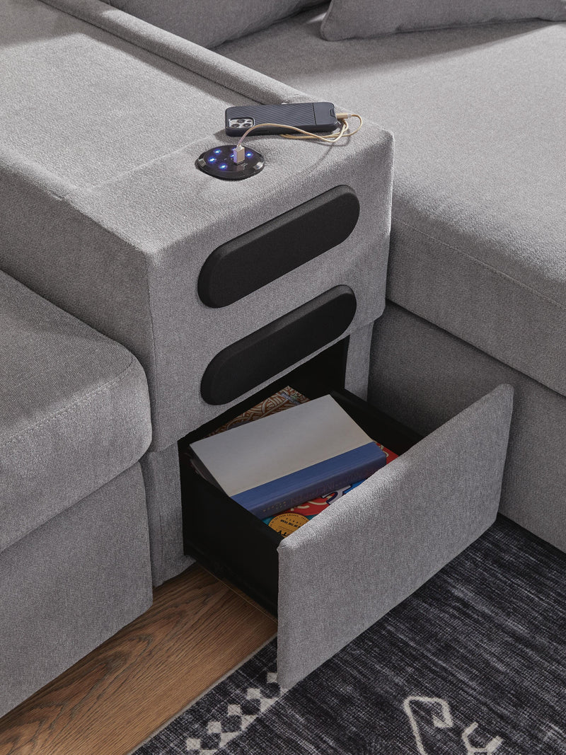 Modmax 6-Piece Sectional with Chaise