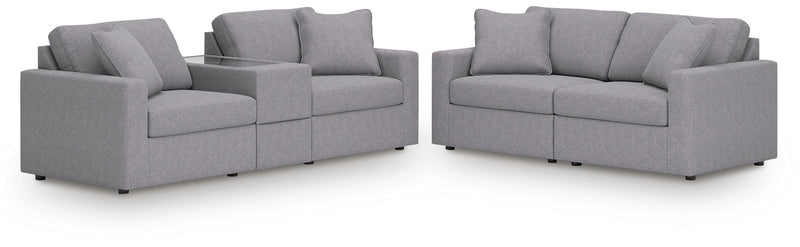 Modmax 3-Piece Sectional Sofa and 2-Piece Sectional Loveseat