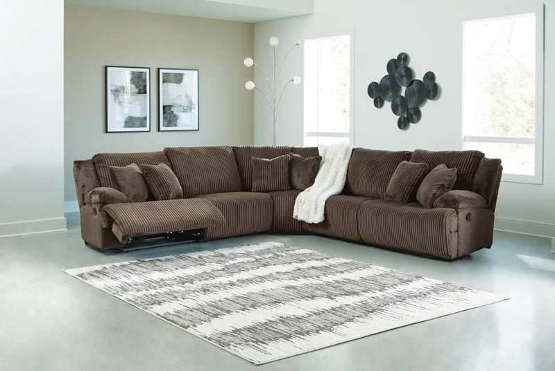 Top Tier 5-Piece Reclining Sectional