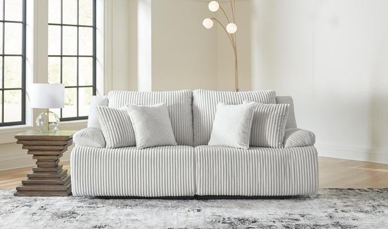 Top Tier 2-Piece Reclining Sectional Loveseat
